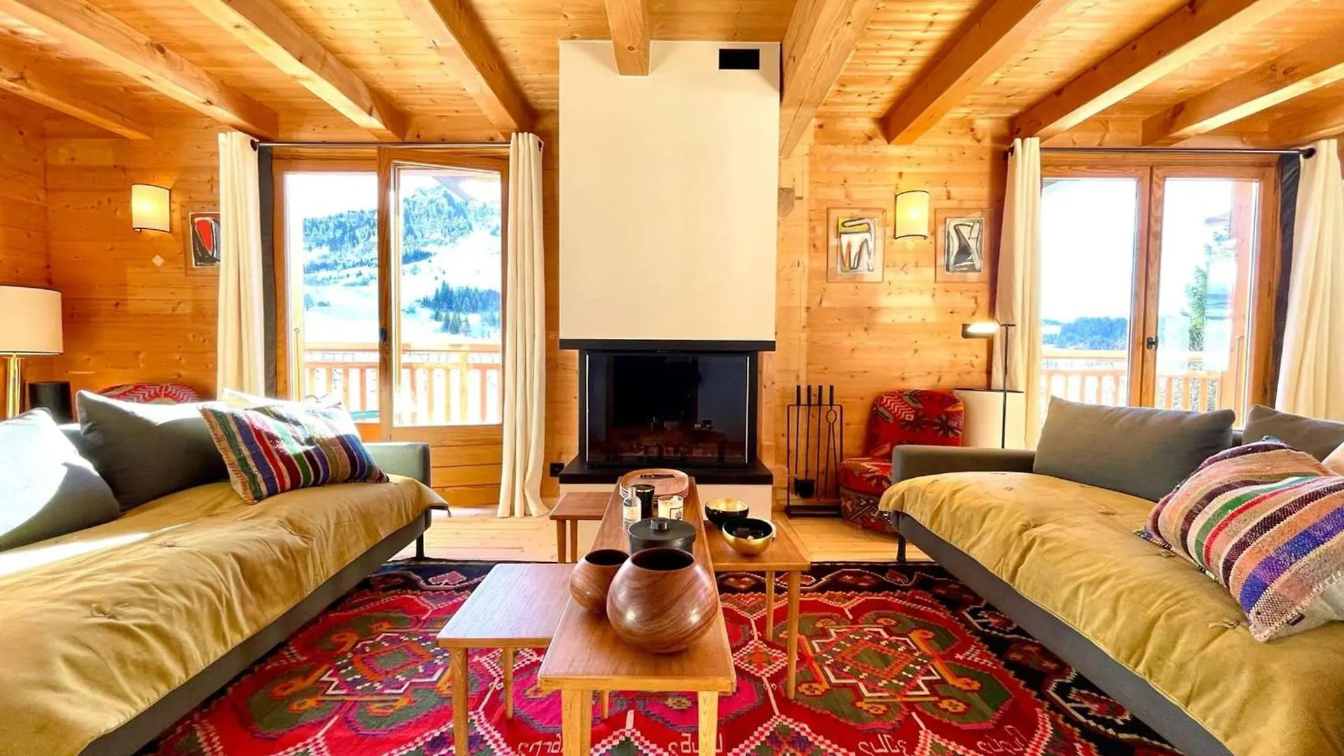 Chalet Renove Pour 10 Personnes Au Chinaillon Avec Bain Nordique - Fr-1-458-218 Le Grand-Bornand